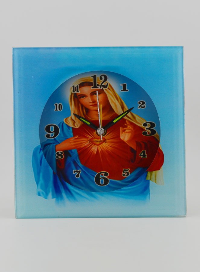 Horloge du Sacré Coeur de Marie - 12 cm (pic 1)