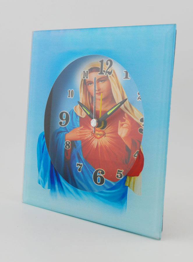 Horloge du Sacré Coeur de Marie - 12 cm (pic 2)