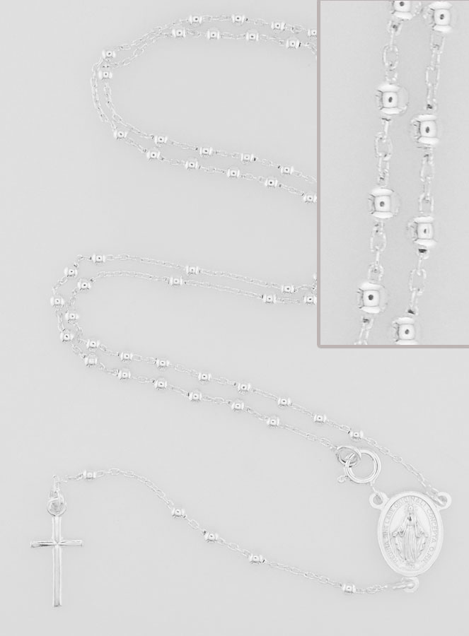 Chapelet en Argent Massif 925/1000 (pic 1)