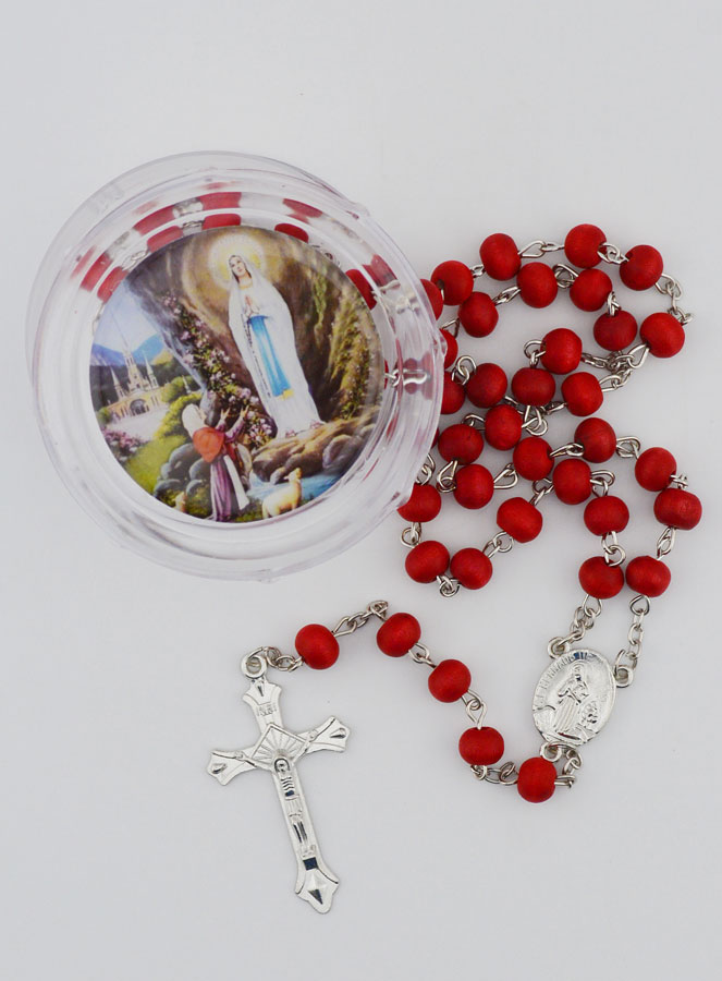 Chapelet pour Enfant en Bois de Rose (pic 2)