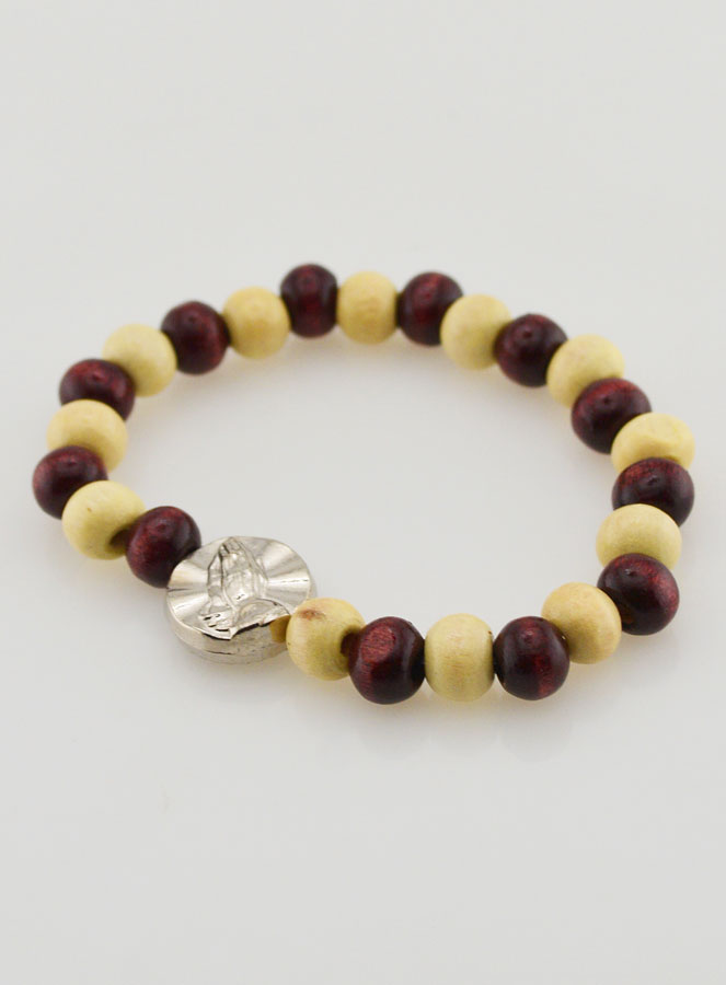 Bracelet Religieux Enfant Médaille de Lourdes (pic 4)