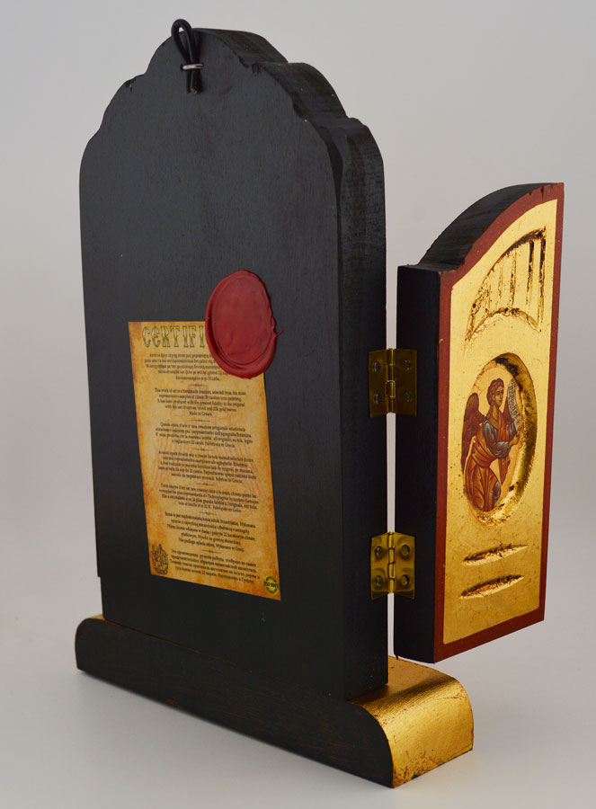 Icône Triptyque Vierge du Perpétuel Secours - 26 cm (pic 3)