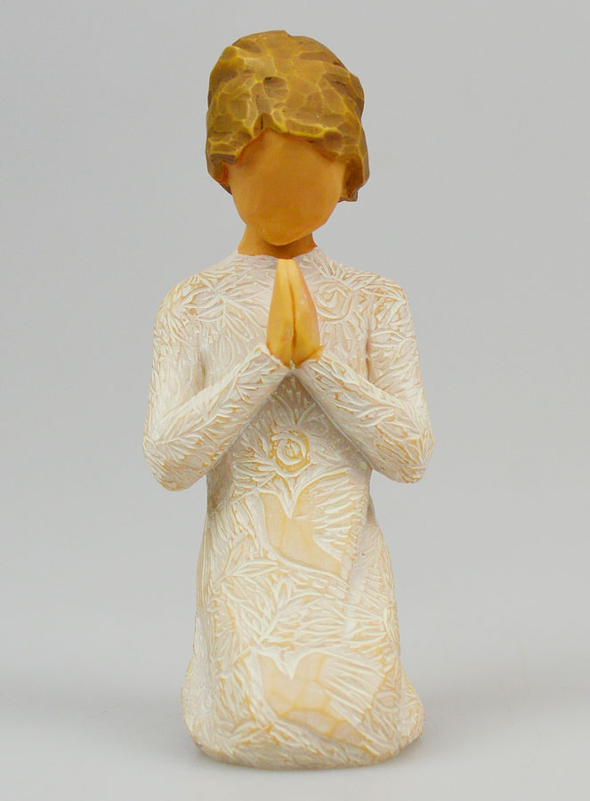 Ange Willow Tree - Prayer of peace - 10 cm (pic 1)