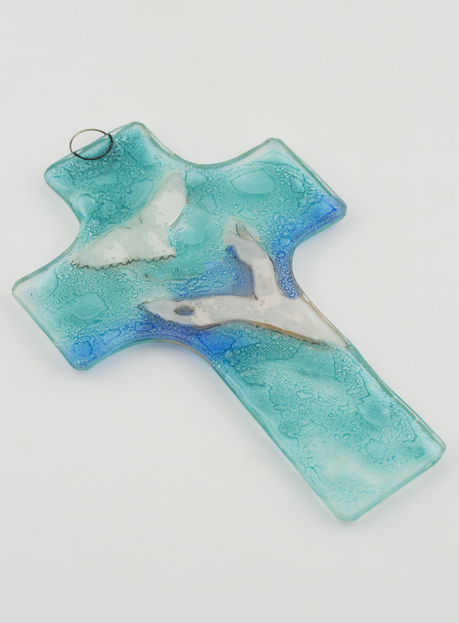 Croix Esprit Saint en Verre (pic 4)