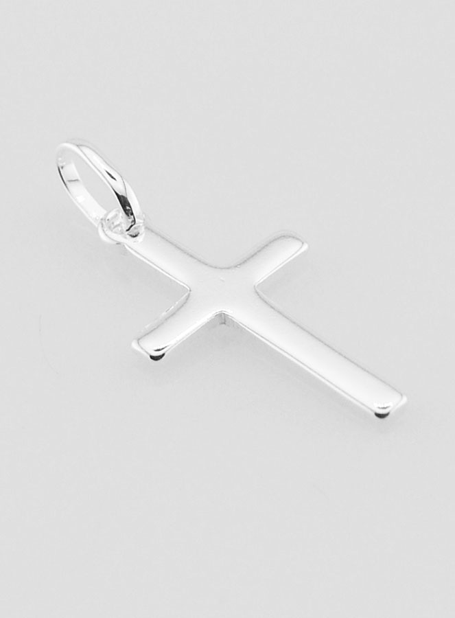 Pendentif Croix en Argent Massif 18 mm (pic 3)