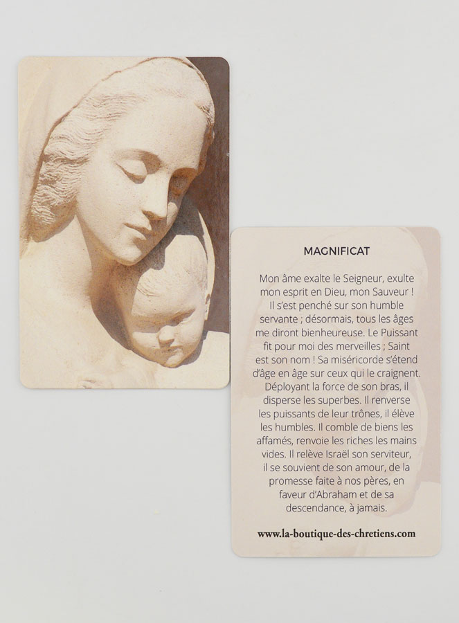Carte de Prière - Prière du Magnificat (pic 3)