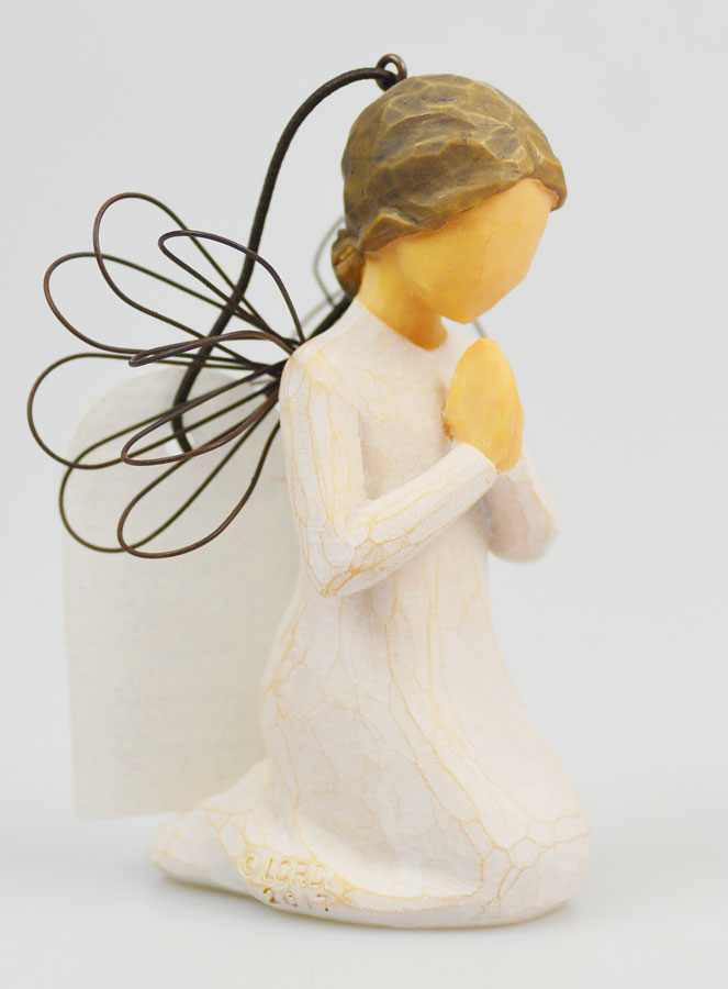 Ange Willow Tree - La Prière - Cadeau de Baptême (pic 3)