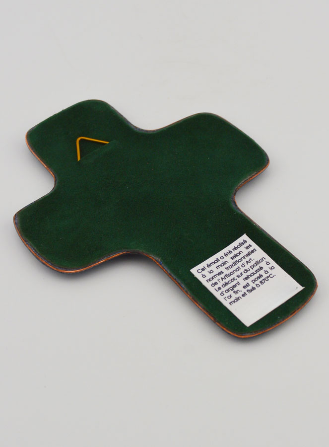 Croix Esprit Saint en Emaux du Liban - Cadeau de Baptême (pic 4)