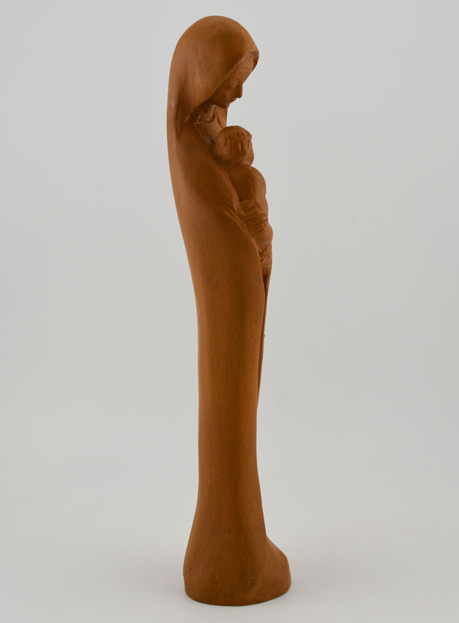Statue Vierge Marie à l'Enfant Jésus - Cadeau de Baptême (pic 3)