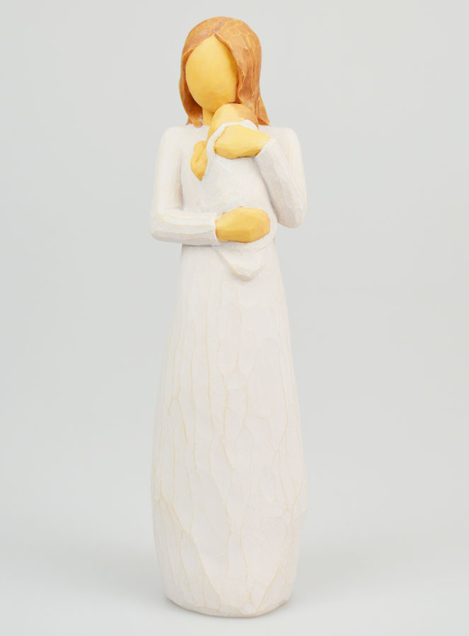 Statue Vierge Marie à l'Enfant - Cadeau de Baptême (pic 1)