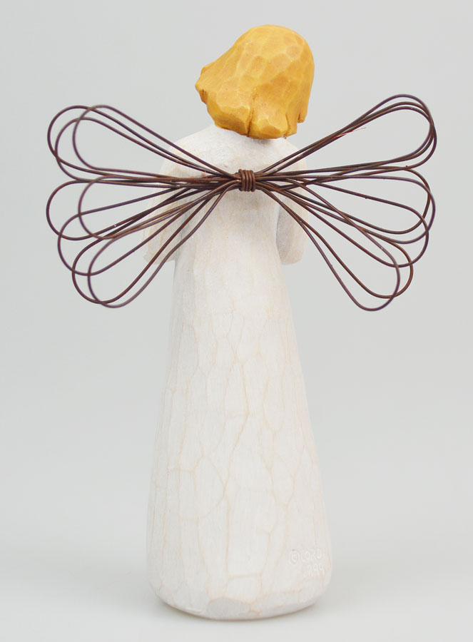 Ange de Baptême Willow Tree - Ange de la Guérison (pic 4)