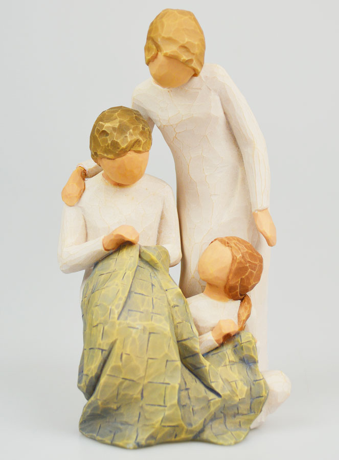 Statue Religieuse Willow Tree - La Sainte Famille (pic 1)