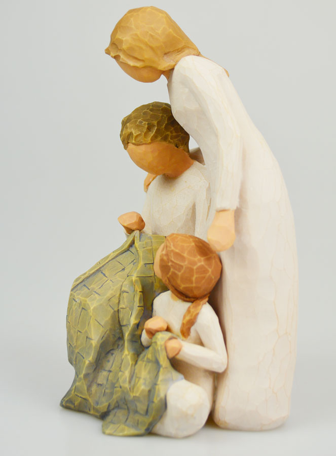 Statue Religieuse Willow Tree - La Sainte Famille (pic 2)