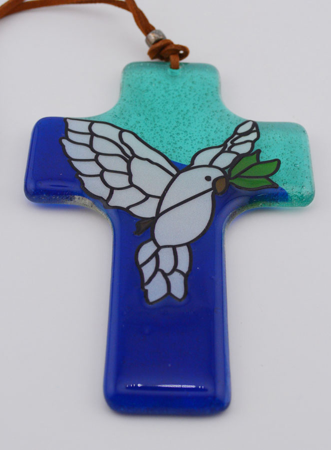 Croix en Verre - Esprit Saint (pic 2)