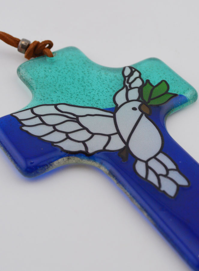 Croix en Verre - Esprit Saint (pic 4)