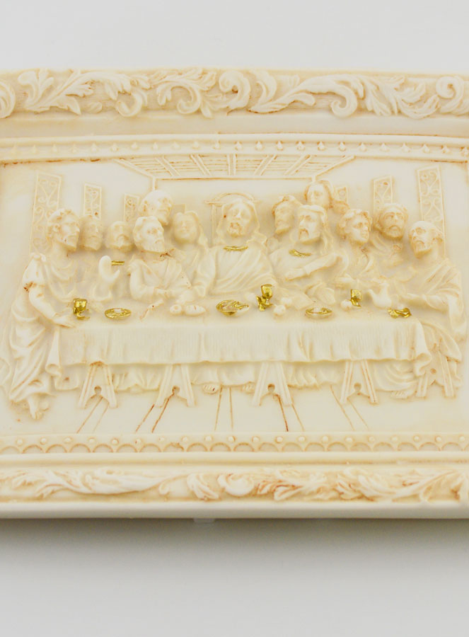 Cadre de la Sainte Cène - 18 cm (pic 2)