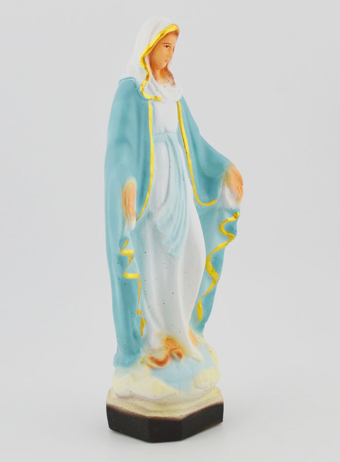 Statue Vierge Marie Miraculeuse 13 cm (pic 3)