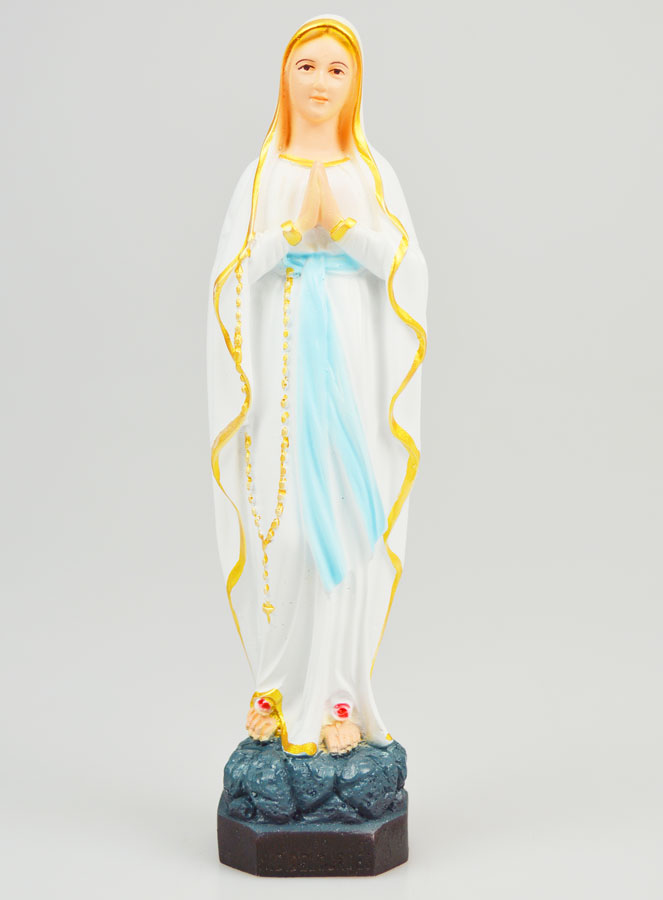 Statue Vierge Marie de Lourdes - 20 cm (pic 1)