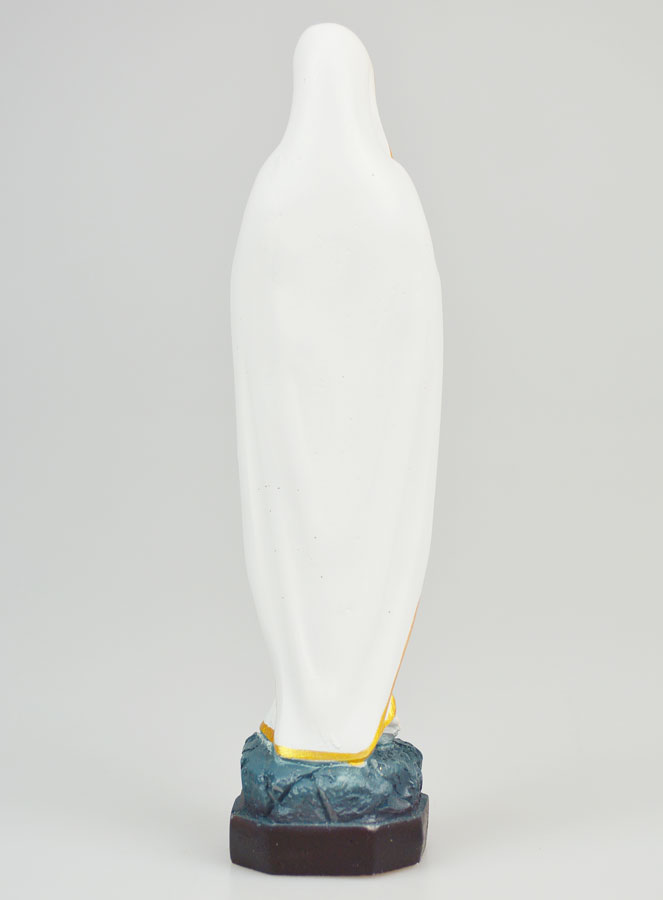 Statue Vierge Marie de Lourdes - 20 cm (pic 4)