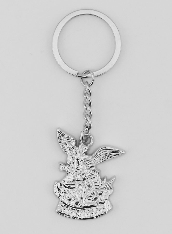 Porte-Clés de Saint Michel Archange - 4 cm (pic 1)