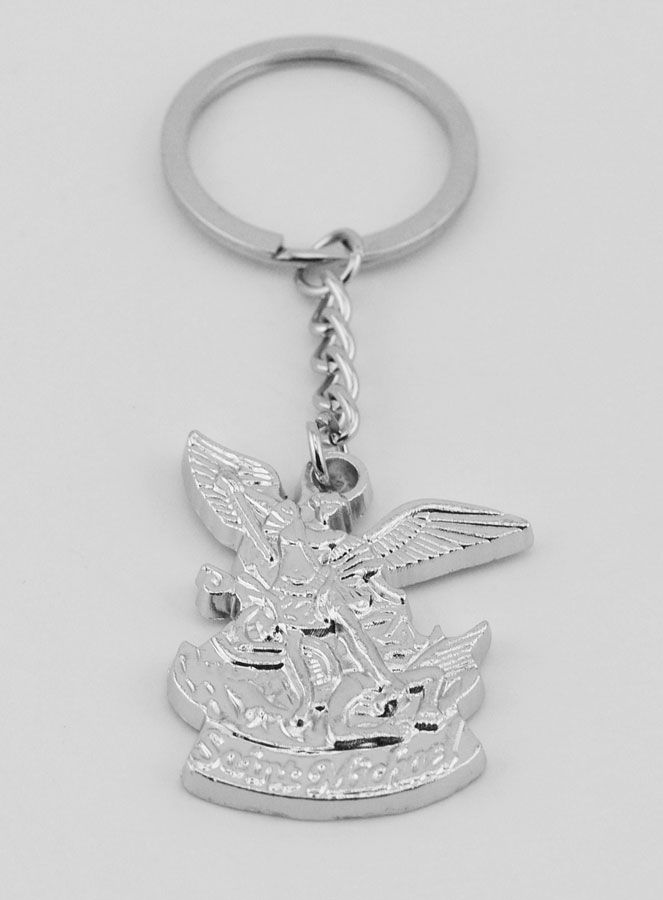 Porte-Clés de Saint Michel Archange - 4 cm (pic 2)