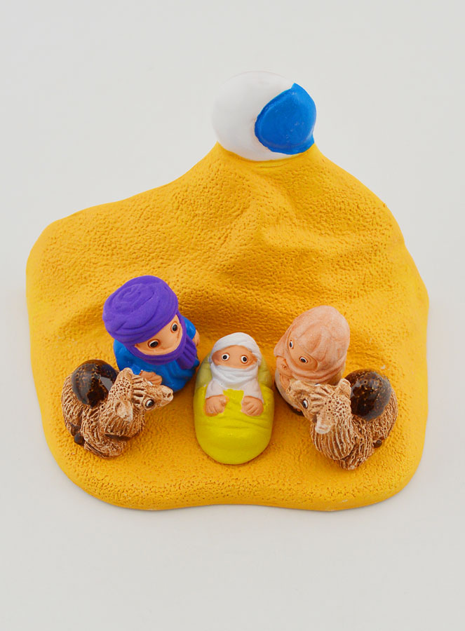 Crèche de Noël du Monde - Nativité Touareg (pic 2)