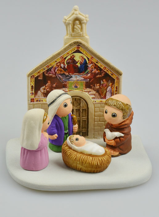 Crèche de Noël  - Nativité et St François d'Assise (pic 1)