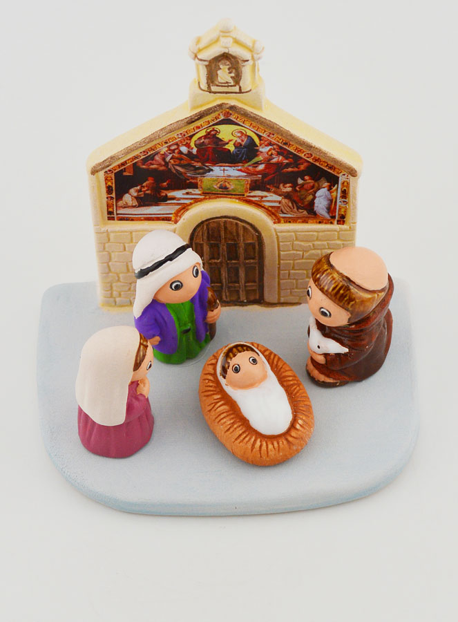 Crèche de Noël  - Nativité et St François d'Assise (pic 2)