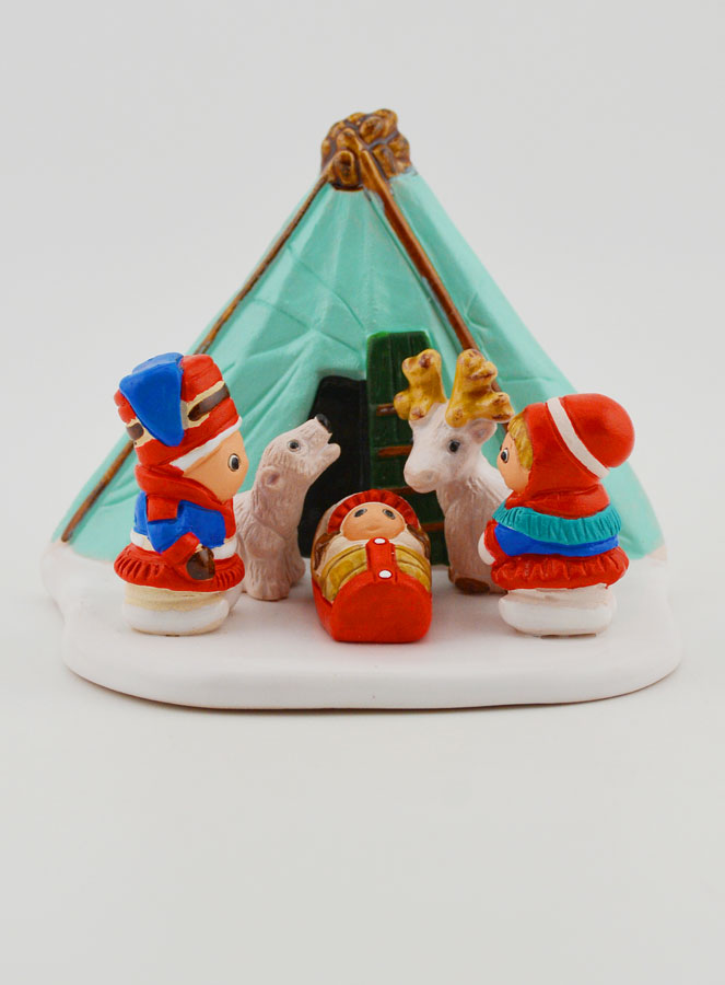 Crèche de Noël du Monde - Nativité Finlande (pic 1)