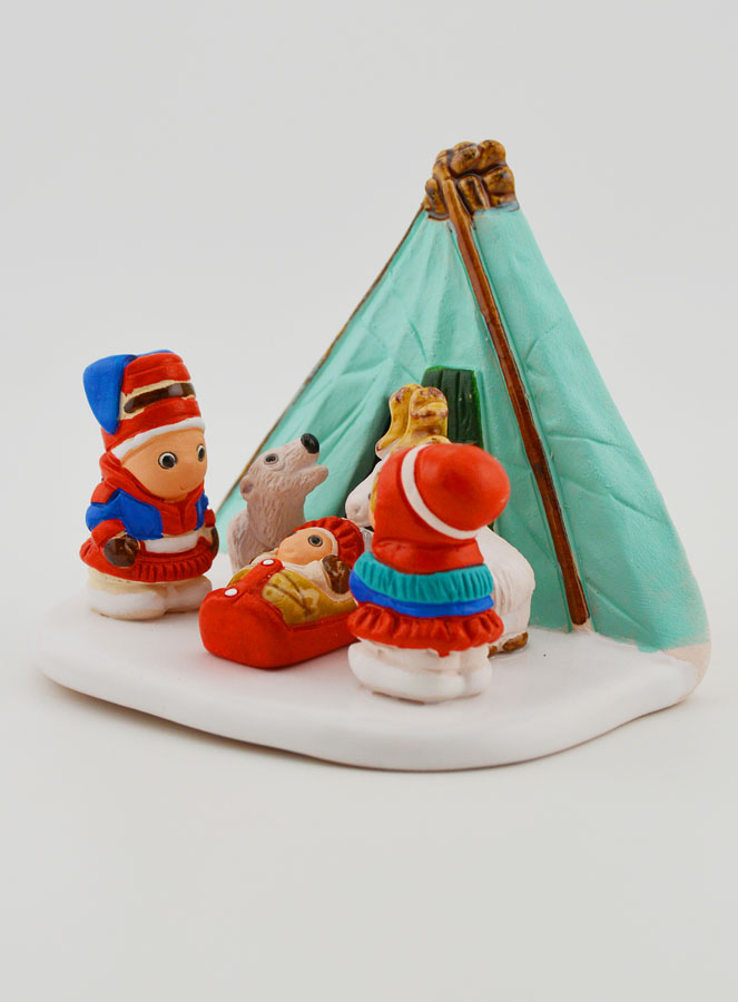 Crèche de Noël du Monde - Nativité Finlande (pic 3)