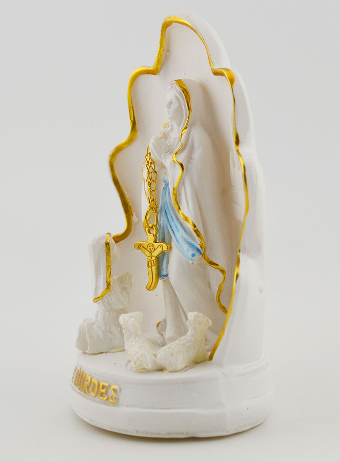 Statue Souvenir Grotte de Lourdes - 10 cm (pic 2)