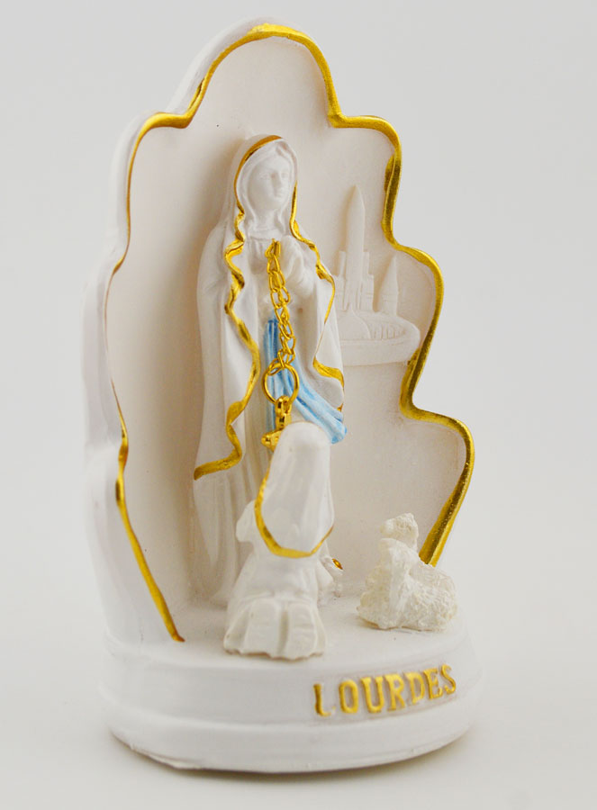 Statue Souvenir Grotte de Lourdes - 10 cm (pic 3)