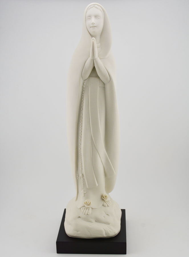 Statue Artisanale Notre Dame de Lourdes Moderne - 35 cm (pic 1)