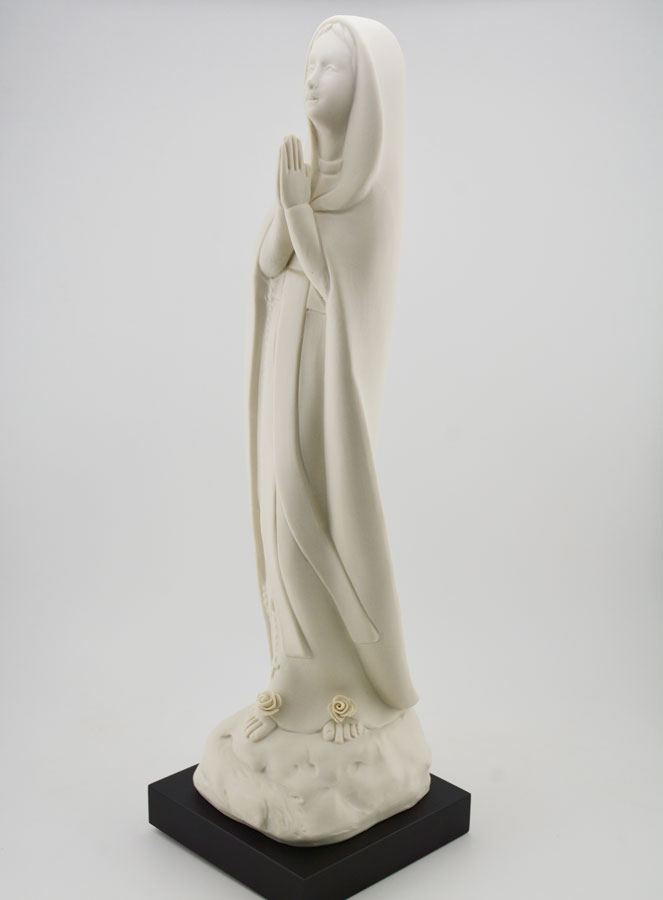 Statue Artisanale Notre Dame de Lourdes Moderne - 35 cm (pic 2)