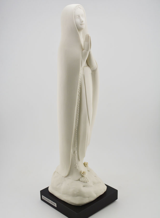 Statue Artisanale Notre Dame de Lourdes Moderne - 35 cm (pic 3)