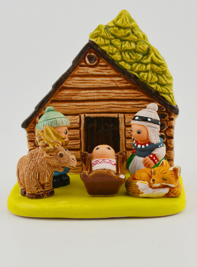 Crèche de Noël du Monde - Nativité Norvège (pic 1)