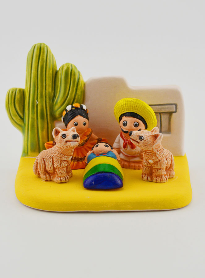 Crèche de Noël du Monde - Nativité Mexique (pic 1)