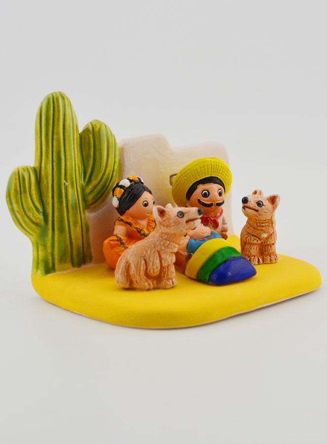 Crèche de Noël du Monde - Nativité Mexique (pic 4)