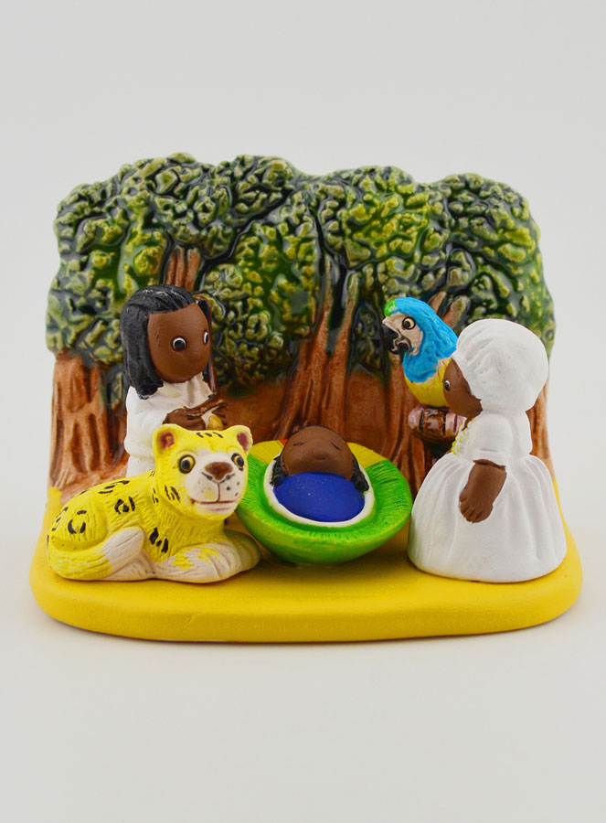 Crèche de Noël du Monde - Nativité Brésil (pic 1)