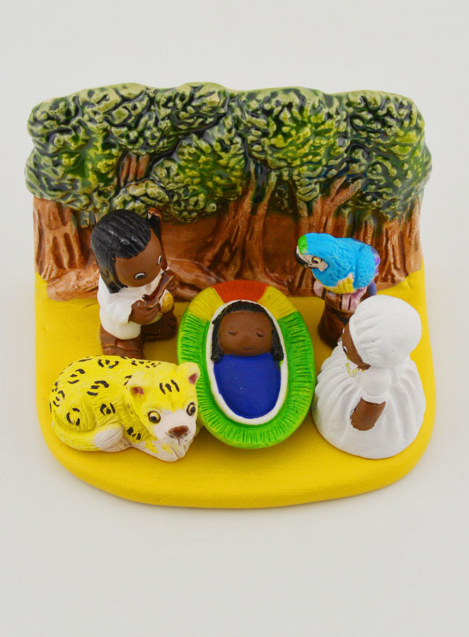 Crèche de Noël du Monde - Nativité Brésil (pic 2)