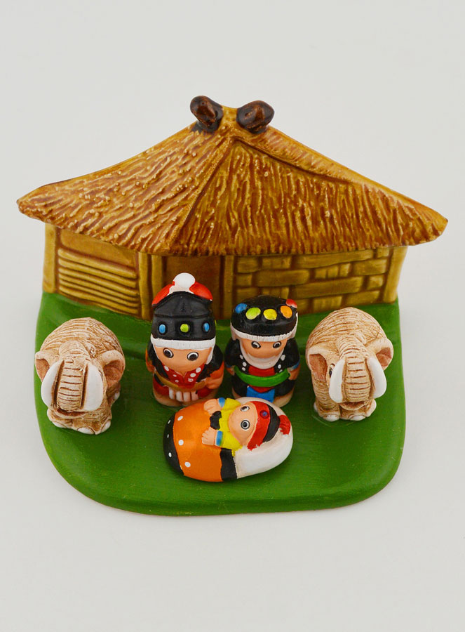 Crèche de Noël du Monde - Nativité Thaïlande (pic 2)