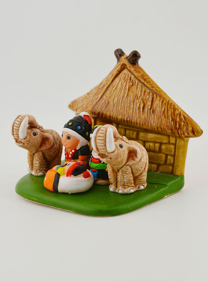 Crèche de Noël du Monde - Nativité Thaïlande (pic 3)