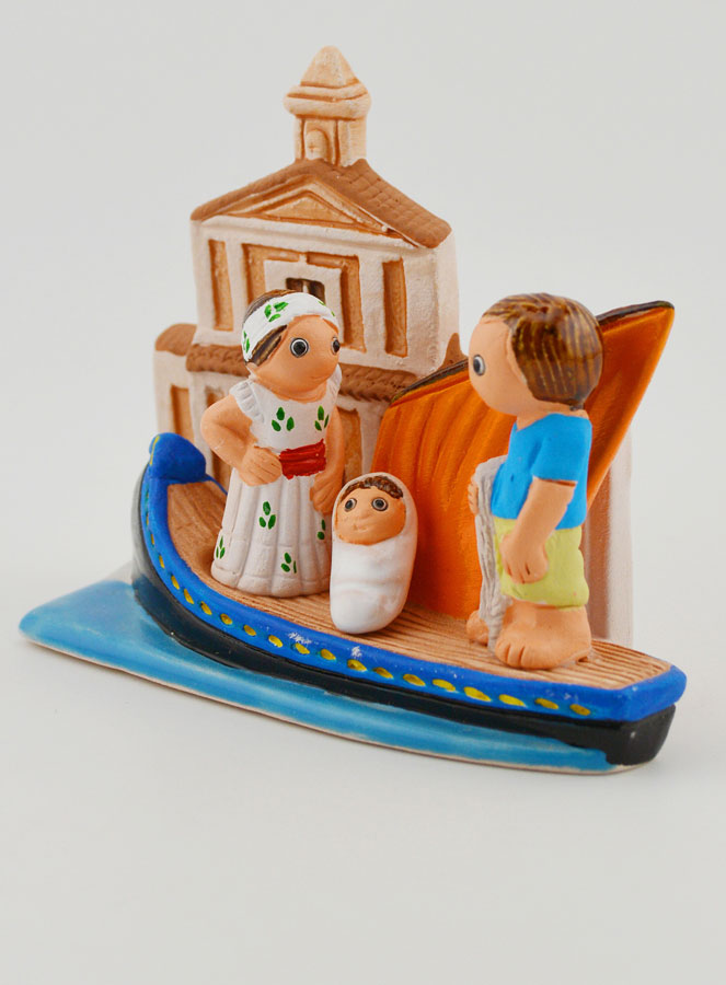 Crèche de Noël du Monde - Nativité Méditerranée (pic 3)