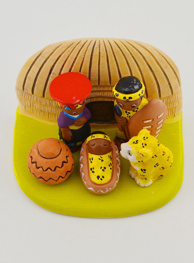 Crèche de Noël du Monde - Nativité d'Afrique du Sud (pic 2)