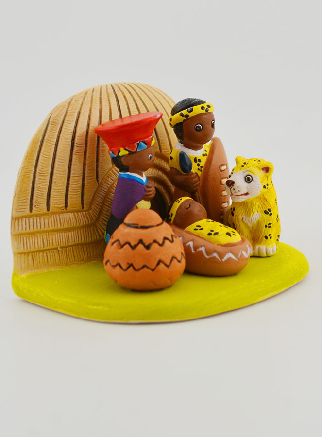 Crèche de Noël du Monde - Nativité d'Afrique du Sud (pic 4)