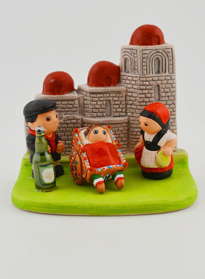 Crèche de Noël du Monde - Nativité Sicile (pic 1)