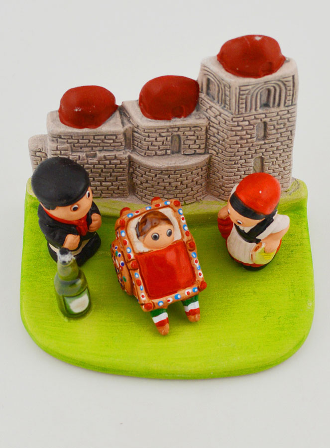 Crèche de Noël du Monde - Nativité Sicile (pic 2)