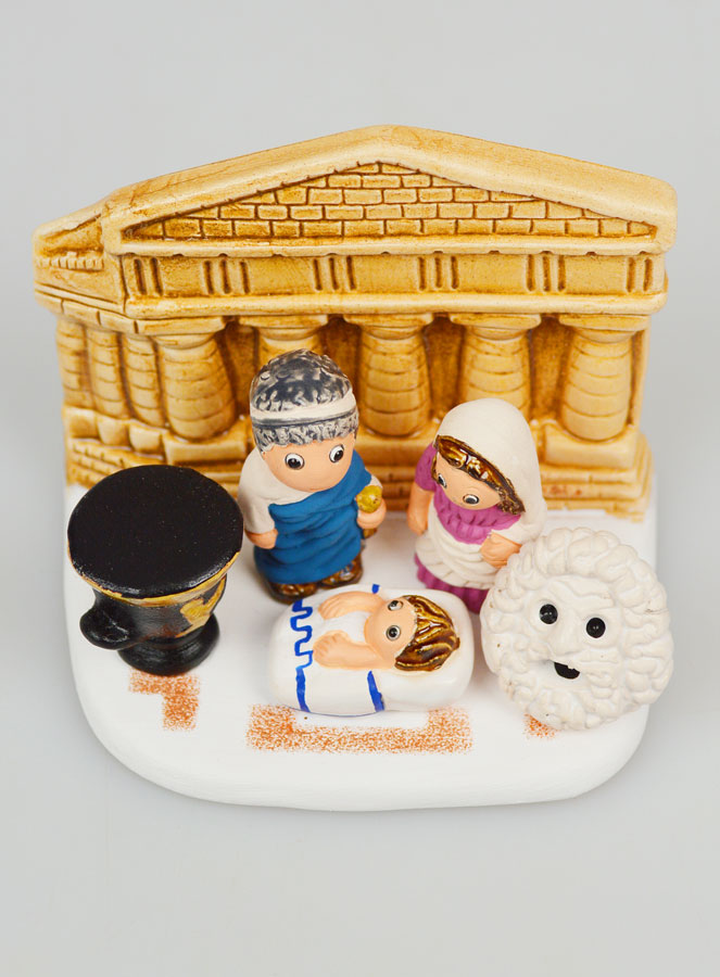 Crèche de Noël du Monde - Nativité Grèce (pic 2)