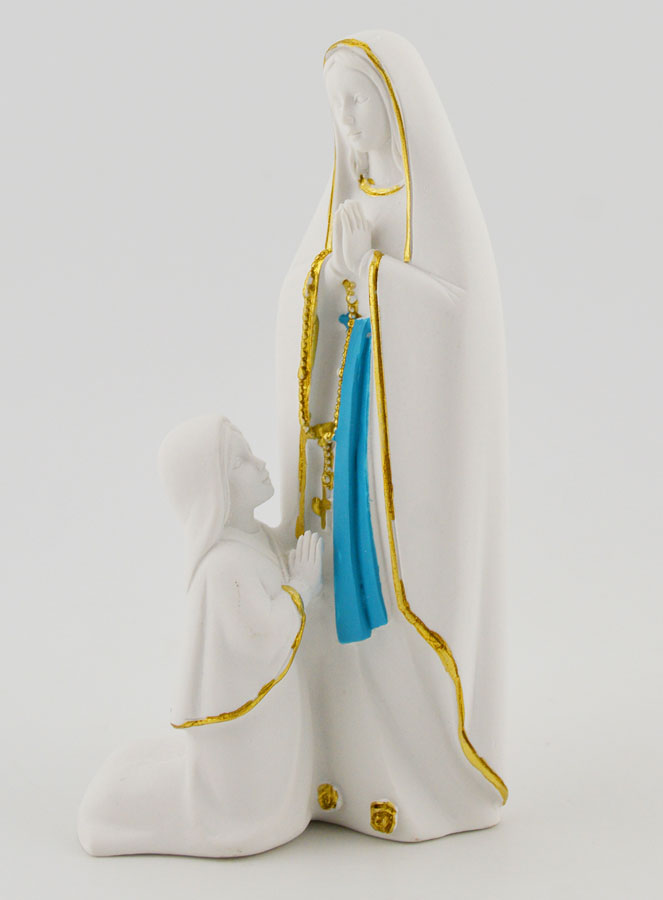 Statue des Apparitions de Notre Dame de Lourdes - 10 cm (pic 1)