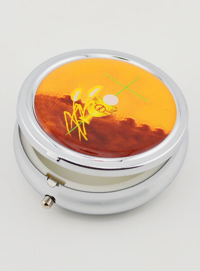 Custode Hostie Orange - Croix et Pain de la Vie (pic 3)